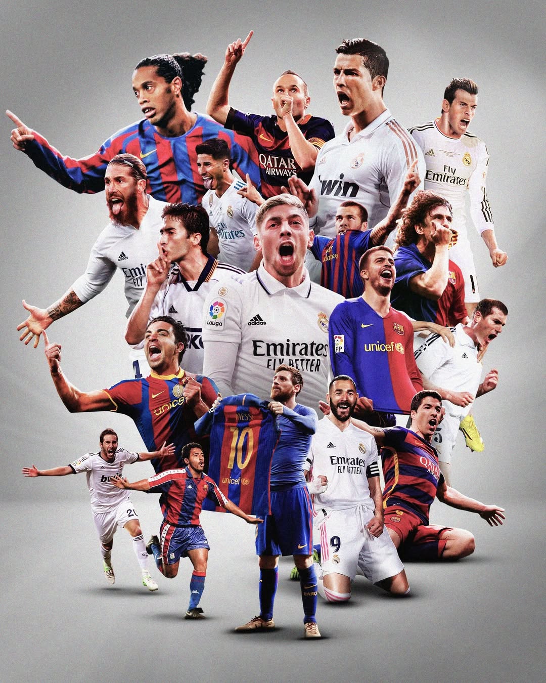 巴萨逆转皇马，加维扛起全队